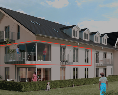 Bj, 2024 - neuwertige Wohnung in Weilheim