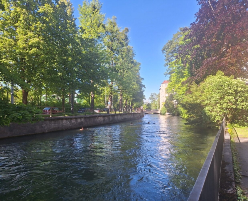 Wohnhaus modern, neu und luxuriös Isar, Englischer Garten luxuriös Wohnen