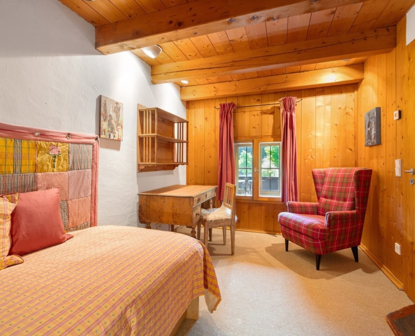 Schlafzimmer OG, Schlafen - Bauernhaus am Starnberger See zur Miete